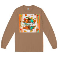 Toasted Coconut blessed pumpkin Long Sleeve Tee - NancyCooperArtShop