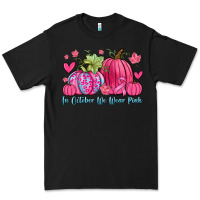 Black in october we wear pink Premium Tee - Zillion Design Studio