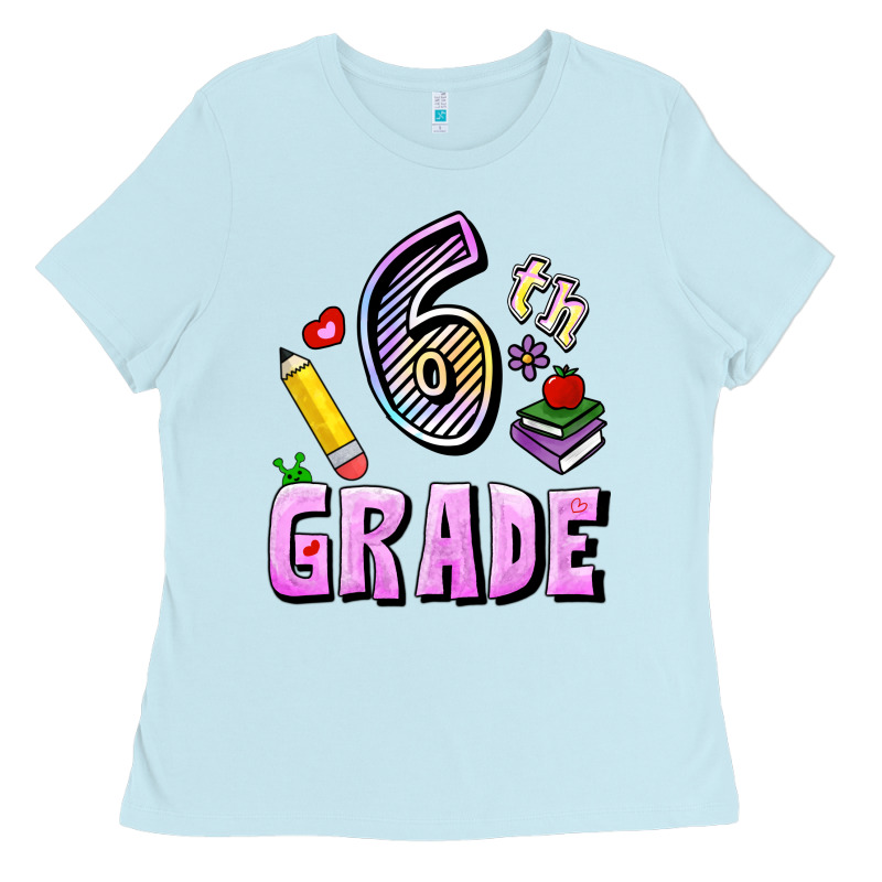 Sixth Grade Ladies Tee by RanaPortraitStore | Teevron