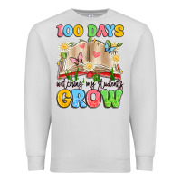 Dove Grey 100 days watching my students grow Premium Sweatshirt - Artiststas