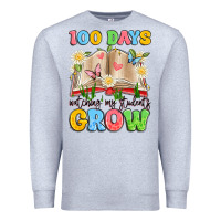 Heather Grey 100 days watching my students grow Premium Sweatshirt - Artiststas