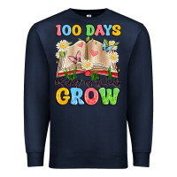 Navy 100 days watching my students grow Premium Sweatshirt - Artiststas