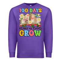 Purple 100 days watching my students grow Premium Sweatshirt - Artiststas
