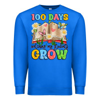 True Royal 100 days watching my students grow Premium Sweatshirt - Artiststas