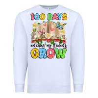 White 100 days watching my students grow Premium Sweatshirt - Artiststas