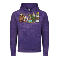 Cloud Purple san judas coffee Vintage Hoodie - JahusDesignShop