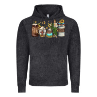 Vintage Black san judas coffee Vintage Hoodie - JahusDesignShop