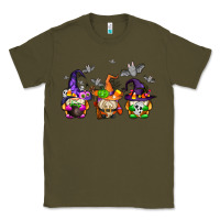 Army Green halloween gnomes Classic Tee - AdoDesignShop