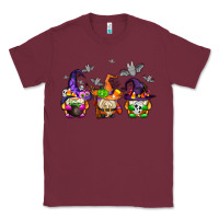 Burgundy halloween gnomes Classic Tee - AdoDesignShop