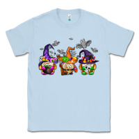 Dusty Blue halloween gnomes Classic Tee - AdoDesignShop