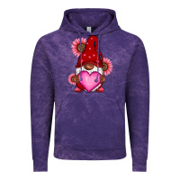 Cloud Purple Valentine's Day afro gnome Vintage Hoodie - RanaPortraitStore