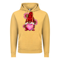 Vintage Mustard Valentine's Day afro gnome Vintage Hoodie - RanaPortraitStore