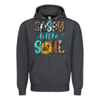 Smoke sassy little soul Zipper Hoodie - NancyCooperArtShop