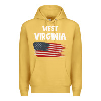 Antique Gold WEST VIRGINIA Premium Hoodie - Bettercallsaul