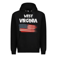 Black WEST VIRGINIA Premium Hoodie - Bettercallsaul