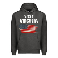 Charcoal Heather WEST VIRGINIA Premium Hoodie - Bettercallsaul