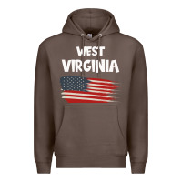 Coffee WEST VIRGINIA Premium Hoodie - Bettercallsaul