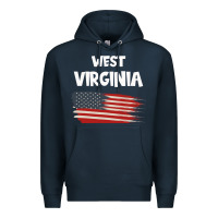 Navy WEST VIRGINIA Premium Hoodie - Bettercallsaul