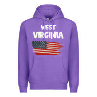 Purple WEST VIRGINIA Premium Hoodie - Bettercallsaul