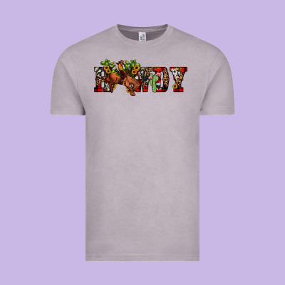 Christmas Howdy Bronco Rodeo Vintage Tee Designed By Jahusdesignshop