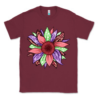 Burgundy easter spring sunflower Classic Tee - Jasminsmagicworld