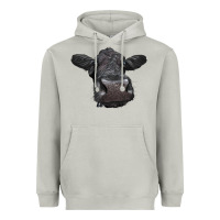 Moon Dust Black Angus Heifer Heavyweight Hoodie - LillyAllenDesigns