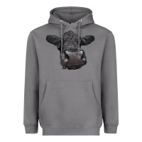 Storm Black Angus Heifer Heavyweight Hoodie - LillyAllenDesigns