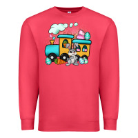 Cardinal easter train Premium Sweatshirt - Artiststas