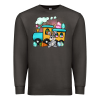 Smoke easter train Premium Sweatshirt - Artiststas