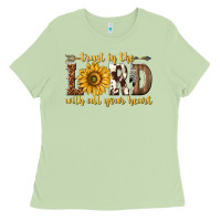 Matcha Trust in the lord with all your heart Ladies Tee - texasbilliewilder