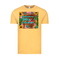 Vintage Mustard raised 90's country guitar cactus sunflower's Vintage Tee - Artiststas