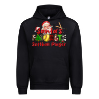 Black santas favorite softball player Urban Hoodie - CowGirlArtShop