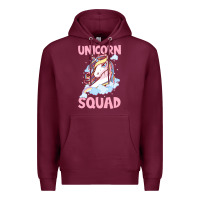 Burgundy Unicorn Squad Premium Hoodie - Bettercallsaul