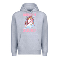 Heather Grey Unicorn Squad Premium Hoodie - Bettercallsaul
