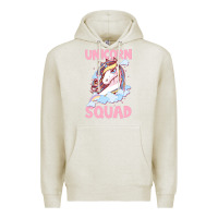 Oatmeal Heather Unicorn Squad Premium Hoodie - Bettercallsaul
