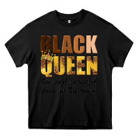 Black black queen the most powerful piece in the game Heavy Core Tee - texasbilliewilder