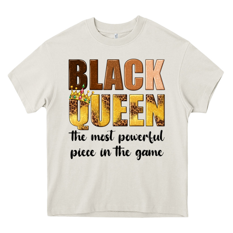 Black Queen The Most Powerful Piece In The Game Heavy Core Tee by texasbilliewilder | Teevron