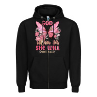Black god is within her she will not fail Zipper Hoodie - MaliasSmallBusiness
