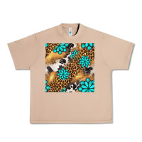 Burro western turquoise gemstone seamless pattern Urban Heavy Tee - BundleAndBundleShop
