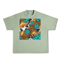 Oil Green western turquoise gemstone seamless pattern Urban Heavy Tee - BundleAndBundleShop