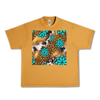 Peanut Butter western turquoise gemstone seamless pattern Urban Heavy Tee - BundleAndBundleShop