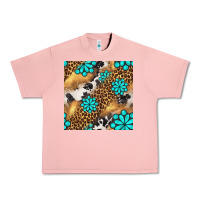 Salmon western turquoise gemstone seamless pattern Urban Heavy Tee - BundleAndBundleShop