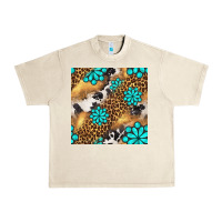 Sandshell western turquoise gemstone seamless pattern Urban Heavy Tee - BundleAndBundleShop