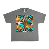 Tornado western turquoise gemstone seamless pattern Urban Heavy Tee - BundleAndBundleShop