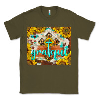 Army Green grateful cross Classic Tee - BarkalooDesign