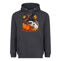 Smoke Halloween Hedgehog Heavyweight Hoodie - LillyAllenDesigns