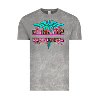 Cloud Rock floral nurse preview Vintage Tee - AdoDesignShop
