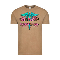 Vintage Coffee floral nurse preview Vintage Tee - AdoDesignShop
