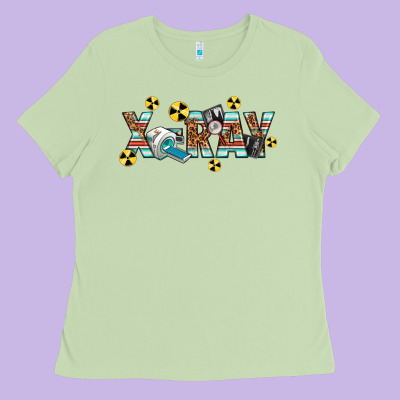 X-ray Ladies Tee Designed By Texasbilliewilder