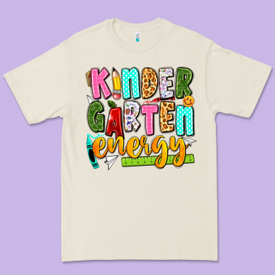 Kindergarten Energy Premium Tee Designed By Texasbilliewilder